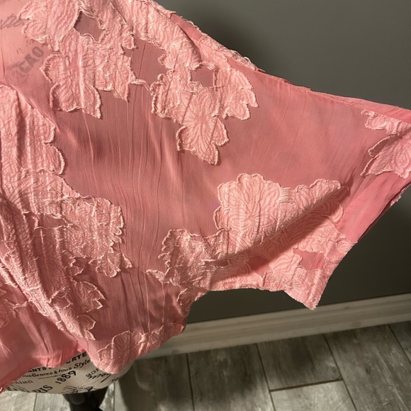 Aritizia/Wilfred pink blouse - Picture 3 of 4